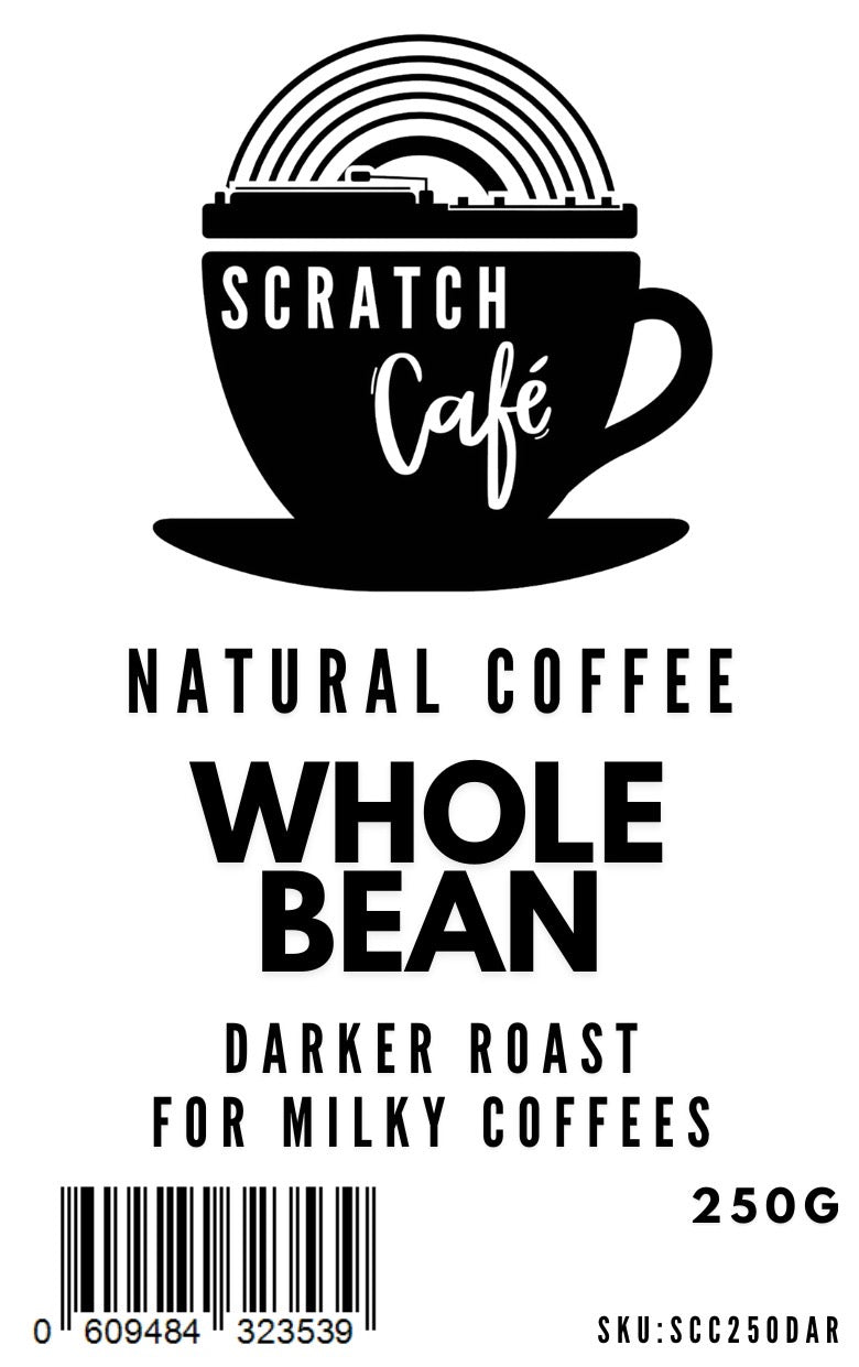 Scratch Cafe Coffee (Whole Bean)